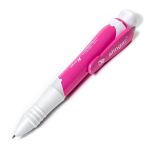 Ручка сувенирная шариковая, автоматическая Alingar "Реклама Alingar", 1,0 мм, синяя, (длина 42 см), цветной пластиковый корпус, пакет с европодвесом