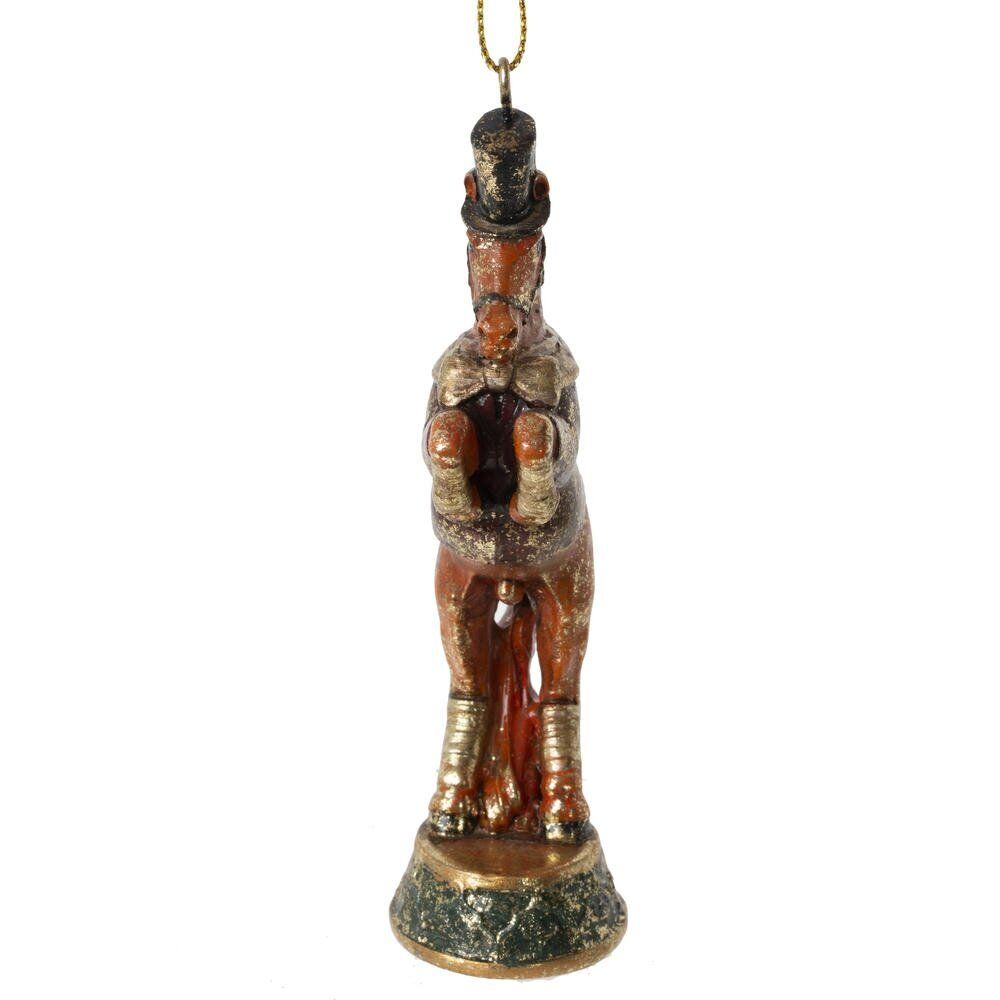 GAEM Фигурка декоративная подвесная"Лошадь", L5,5 W3,5 H13 см