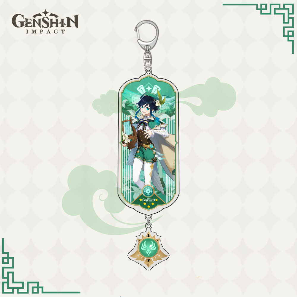 Брелок акриловый "Genshin Impact / Геншин импакт"