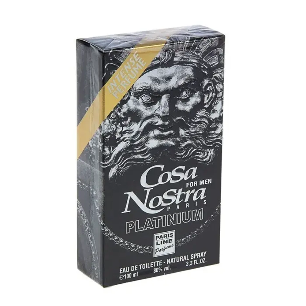 Туалетная вода для мужчин "COSA NOSTRA PLATINIUM" 100мл Россия