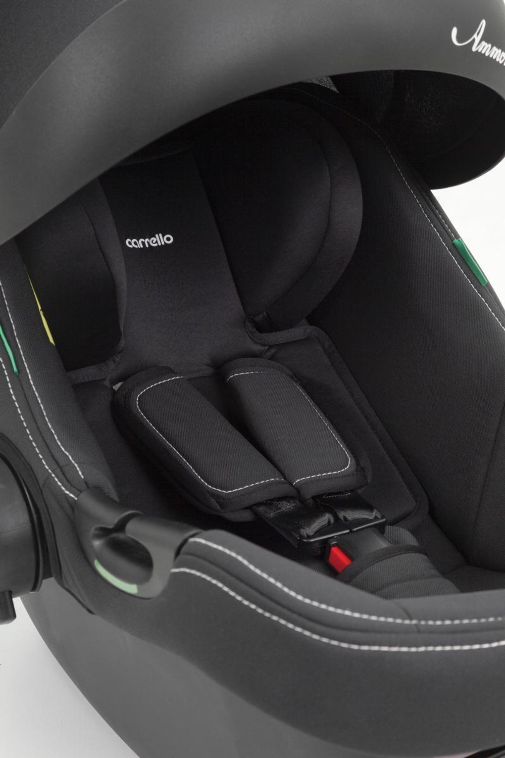 Коляска Carrello Vector CRL-6550 Ammonite AY329 Pro Absolute Black с базой Isofix 3 в 1 Landscape Grey