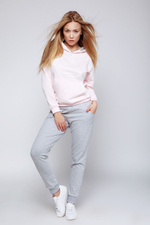 Спортивный комплект Luna (Размер: M) (Цвет: розовый с серым)