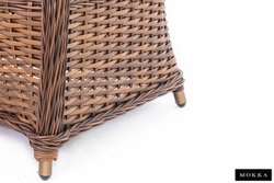 Комплект плетеной мебели МОККА SAN MARINO (стол обеденный, 8 кресел), Бронзовый