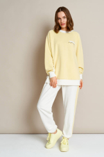 22568 Джемпер женский (пастельно-желтый)