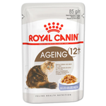 Royal Canin корм консервированный для пожилых кошек 12+ кусочки в желе