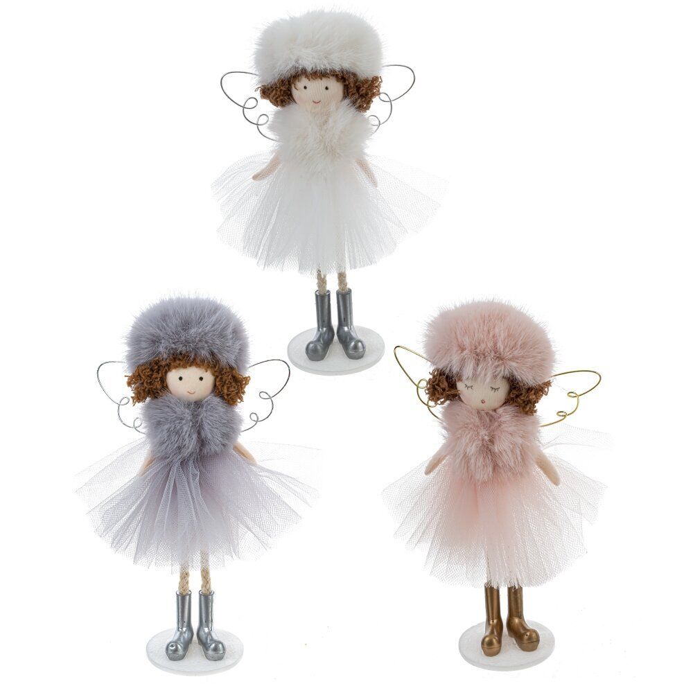 GAEM Изделие декоративное "Девочка-ангел", L9,5 W11 H17 см, 3в.