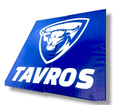 Протектор стеновой защитный с нанесением логотипа - 2х1х0.04м