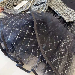 Детское платье Chanel с пышной юбкой и жакетом