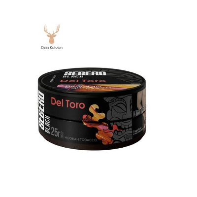 Sebero Black "Del Toro" (Бабл Гам с Цитрусом) 25 гр.