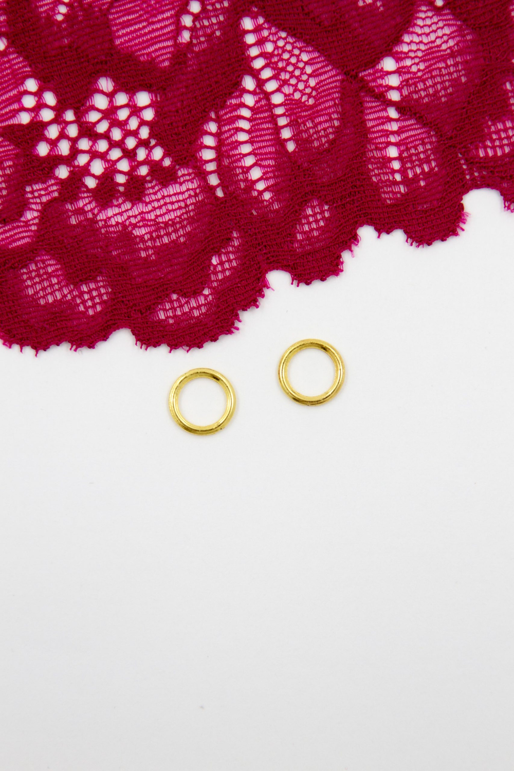 Кольцо, регулятор, крючок для бюстгальтера золото солнечное 0,8-1,5 см