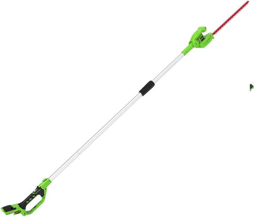 Кусторез штанговый аккумуляторный GREENWORKS G24PH51 24V, 51 см, с 1 АКБ 2Ач и ЗУ (2300707UA)