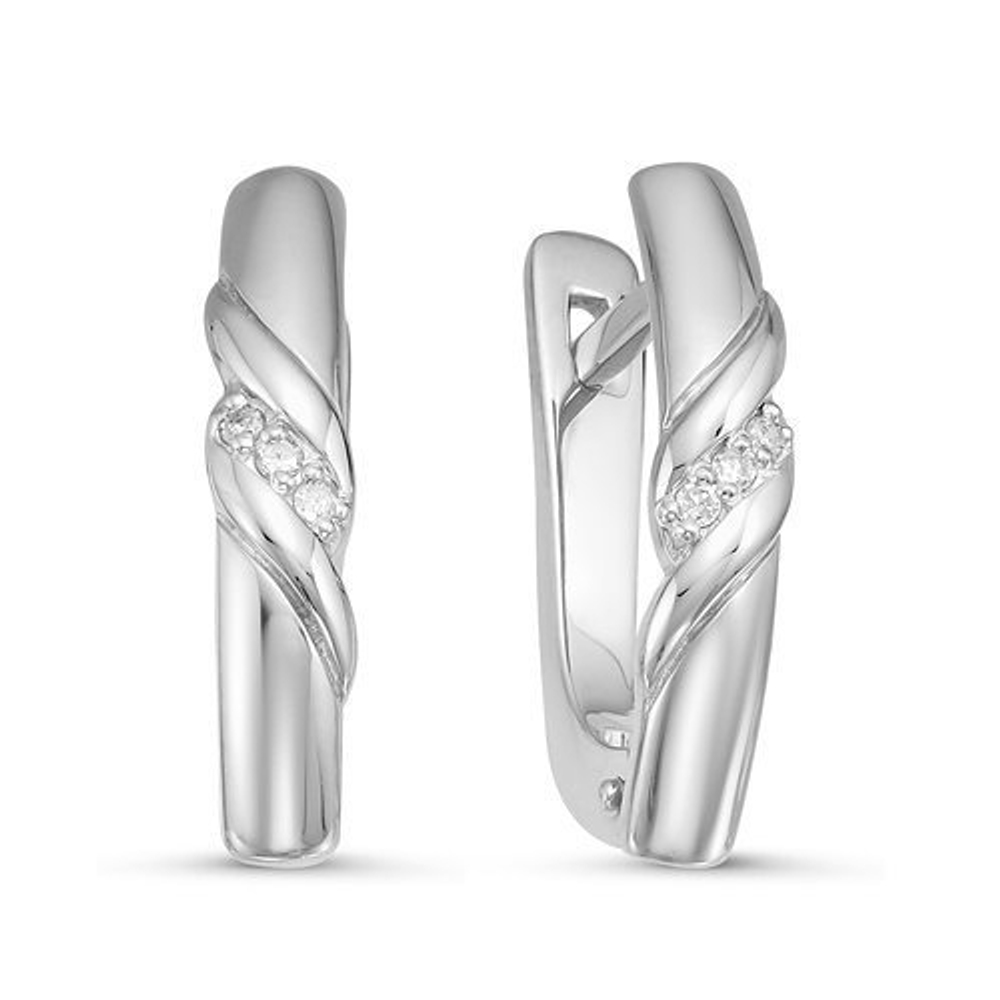 Серьги Au 585 (БР121029б)