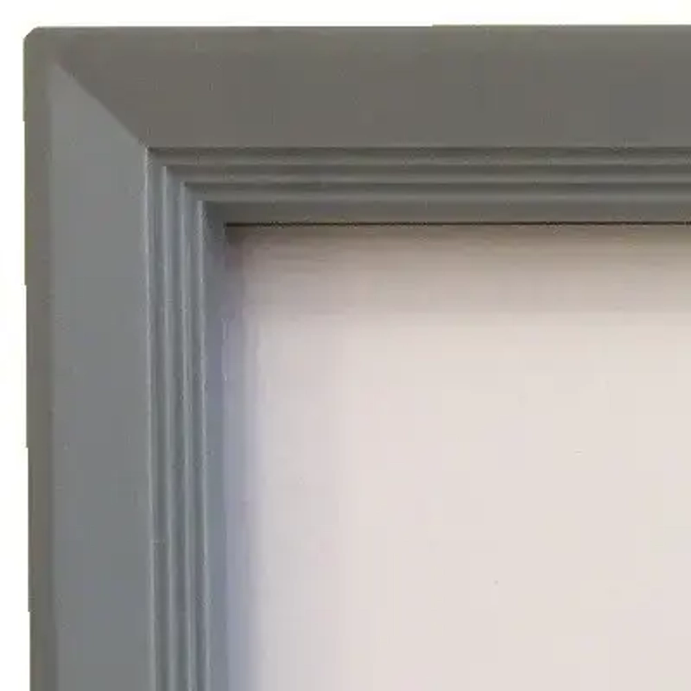 Фоторамка 21*30 см L-5 серебристый металлик