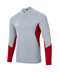 Джемпер тренировочный JOGEL PREMIER PerFormDRY Training Zip Top, серый/темно-красный