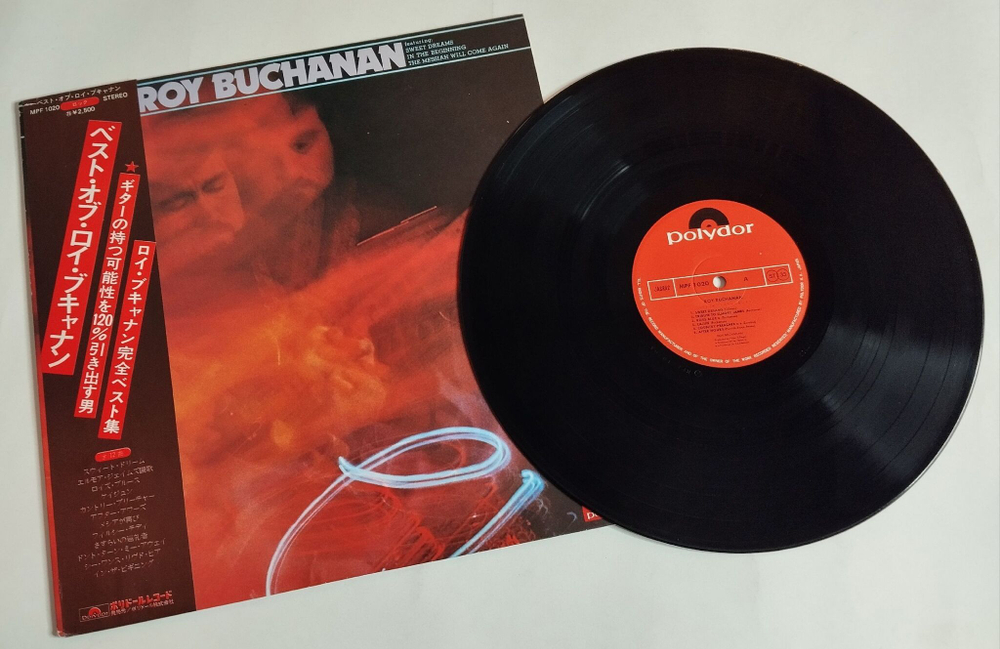 Винтажная виниловая пластинка LP Roy Buchanan LP (Japan 1976) (Obi)