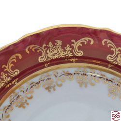 Набор салатников Repast Охота красная Мария-тереза 16 cm (6шт)