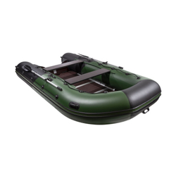 Лодка ПВХ Ривьера Максима 3800 СК зелено-черная