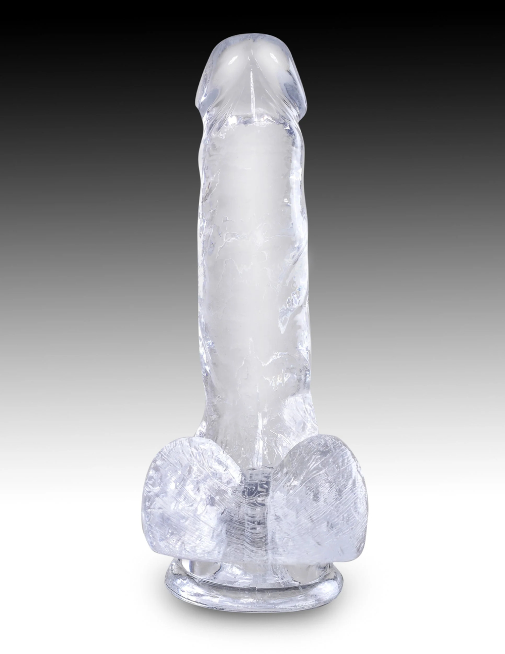 Фаллоимитатор King Cock Clear 6" Cock with Balls Pipedream 575220PD