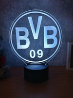 3Д-светильник "Боруссия-Дортмунд" (Borussia Dortmund )