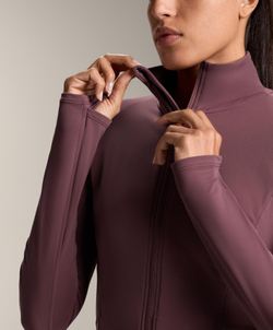 Oysho Легкая теплая куртка, бургунди