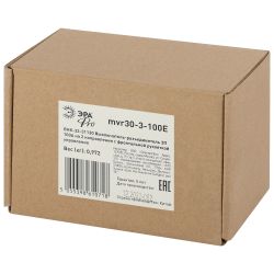 Выключатель-разъединитель ВНК-32-71130 ЭРА PRO mvr30-3-100E 3П 100А на 2 направления с фронтальной рукояткой управления