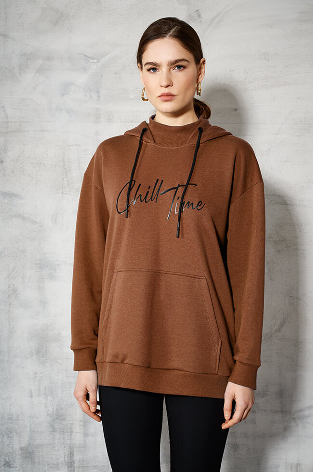 22487 Джемпер женский (терракотовый)