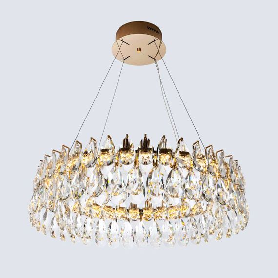 Подвесная светодиодная люстра Modelux Premium ML.6901.800P GD