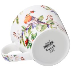 КРУЖКА LEFARD "ЛЕСНАЯ СКАЗКА" БЕЛКА 450 МЛ (КОР=24ШТ.)