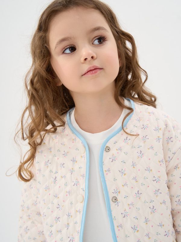 Куртка стеганая на кнопках 