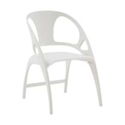 Стул складной Liara пластик белый