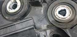Фара левая Toyota Land Cruiser Prado 150 09-13 Б/У Оригинал 8117060E00