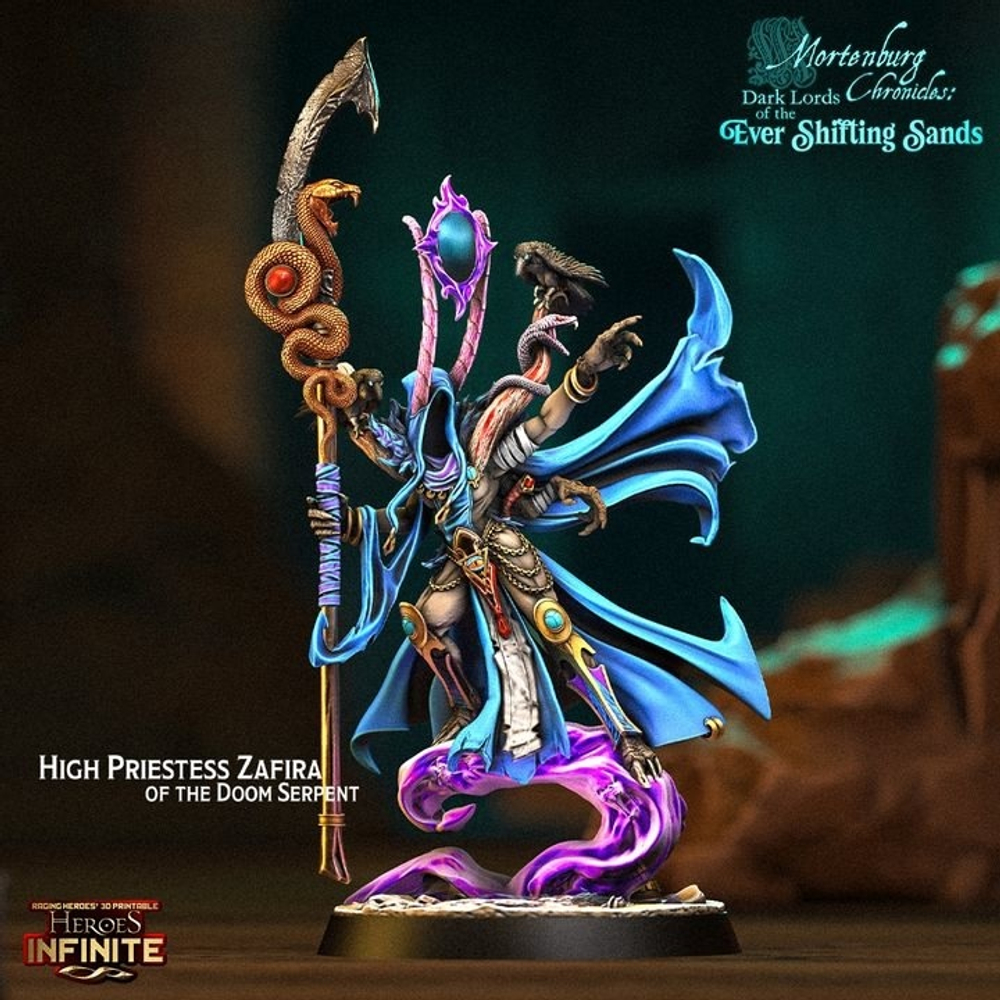 Миниатюра Warhammer High Priestess Zafira