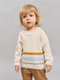 Джемпер вязаный "Ручеек" 0+