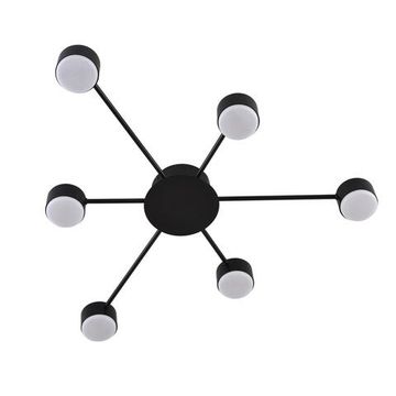 8344/6C COMFI черный, металл Люстра GX53 LED 6*7W 220V TORINA