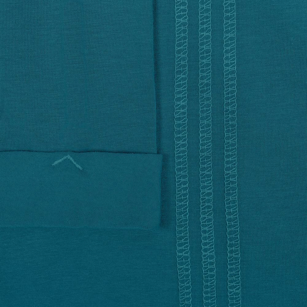 Футболка унисекс Vozduh 1.0, темно-бирюзовая