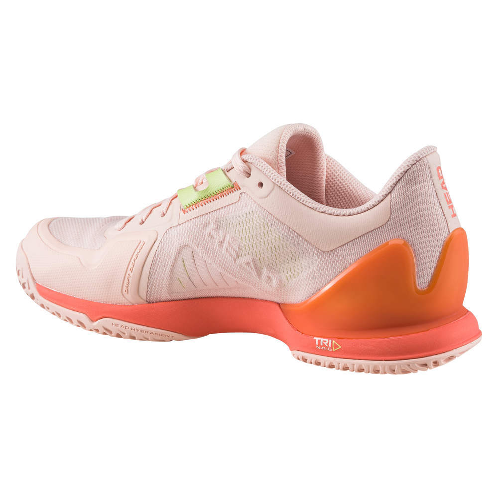Женские Кроссовки теннисные Head Sprint Pro 3.5 Women - salmon/lime