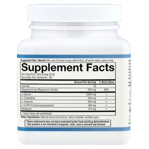 Youtheory, Порошок для сна, лимон и лайм, 172 г (6 унций)