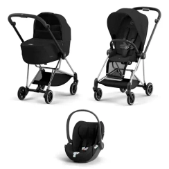Детская коляска Cybex Mios 3 в 1 Sepia Black Chrome Black