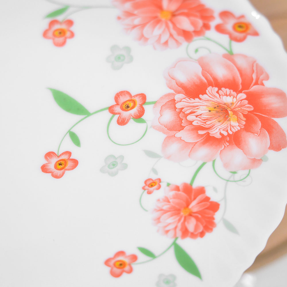 Тарелка плоская 19см Аннет, стеклокерамика, Jewe 7254