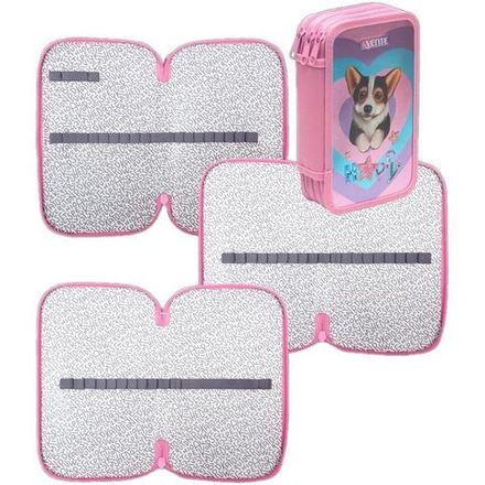 Пенал 3 отделения 205*120 deVente Corgi, ламинат