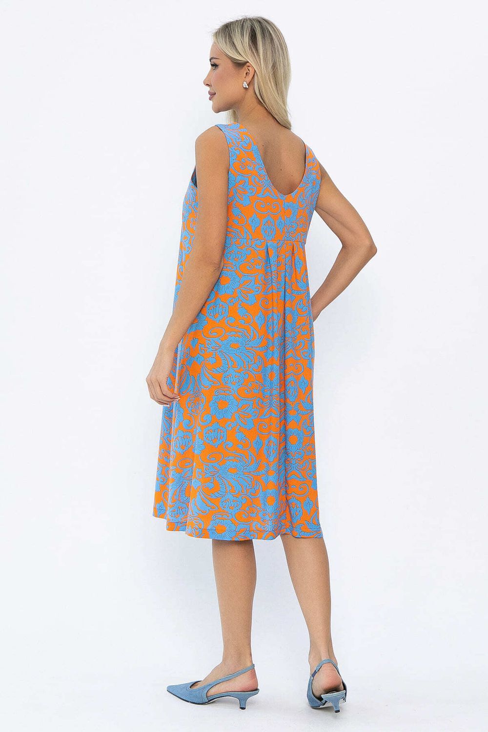 Платье Люси (оранжевое) П13857-25М LT Collection