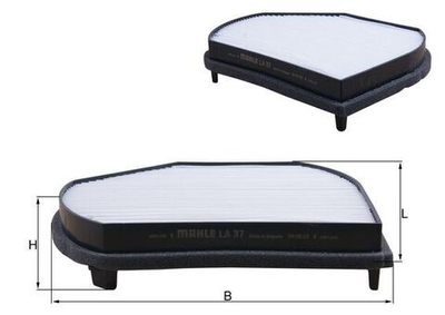 MAHLE - LA37-MAH - Filter, cabin air