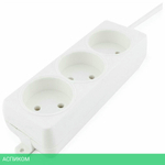 Сетевой фильтр Гарнизон EL-NL3-W-3 белый