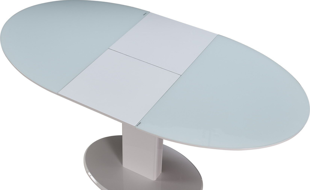 Стол B2396 белый (овальный)