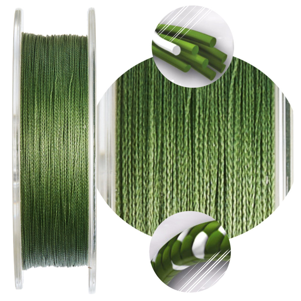 Шнур плетеный BRAID JIN TAI зеленый 0.16 мм 11,2 кг 150 метров