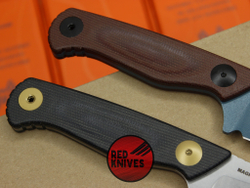 Нож Benchmade Dacian - микарта "Coyote Brown" (коричневый), клинок небесно серый