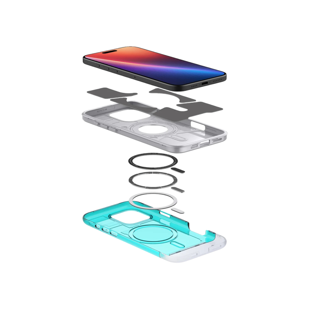 Гибридный чехол с поддержкой MagSafe Spigen Classic C1 (Mag Fit) для iPhone 16 Pro