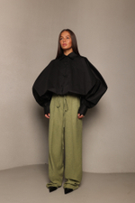 Рубашка О-силуэта