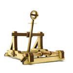 Катапульта "Онагр" (Armarika) - Деревянный конструктор, сборная модель, 3d пазл, моделирование, моделизм, древний Рим