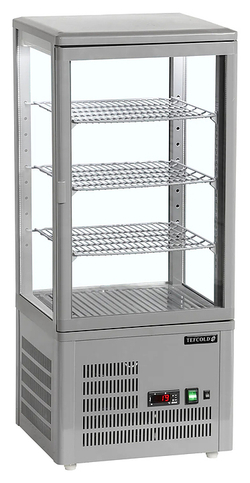 Витрина холодильная TEFCOLD UPD80 серая